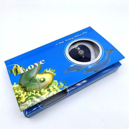 Hidden Pearl Love Necklace – Make a Wish, Open the Shell