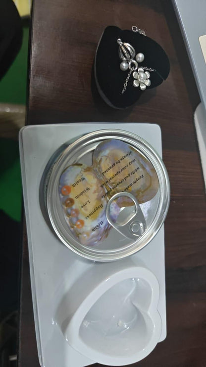 Hidden Pearl Love Necklace – Make a Wish, Open the Shell