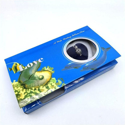 Hidden Pearl Love Necklace – Make a Wish, Open the Shell