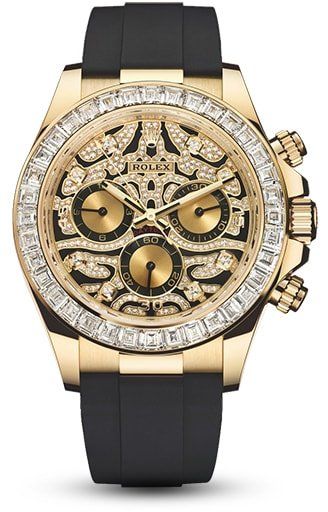 Tigeer Luxury Sports Watch for Men with Premium Gold Case, Stylish Black Strap & Chronograph Style Display