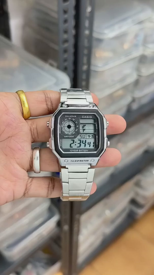 Casio AE-1200-WHD-1AV Illuminator Digital Watch